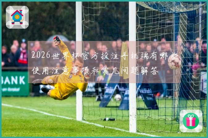 2026世界杯官方投注手机端有哪些使用注意事项和常见问题解答